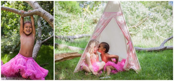Teepees Photo Shoot Forest and Beach